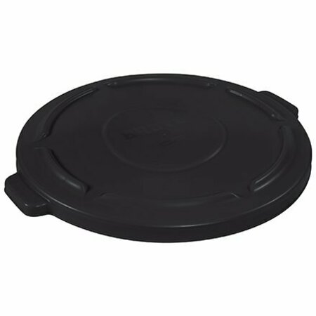 BSC PREFERRED Rubbermaid Brute Flat Trash Can Lid - 44 Gallon, Black H-1049BL